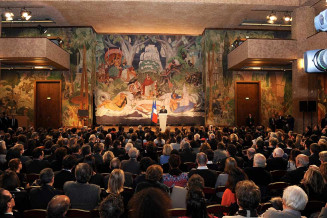 Inauguration du Musée par François Hollande en 2014