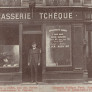 Postcard, Anonymous (photographer), Brasserie Tchèque, Paris, between 1900 and 1914