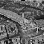 Aerial view of the 1931 International Colonial Exhibition held at the Porte Dorée and the Bois de Vincennes.