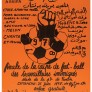 Affiche de la finale de la coupe de football des travailleurs immigrés, 1978