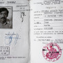 Certificate issued by OFPRA to Victor-Hugo Iturra Andaur, Chilean refugee © Collection particulière Victor-Hugo Iturra Andaur, Atelier du bruit