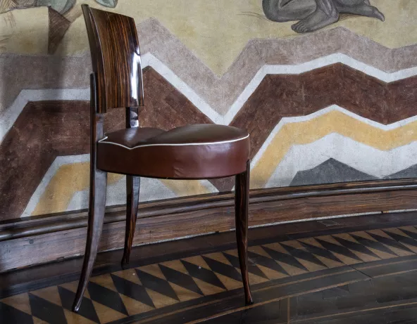 Chaise tripode Ruhlmann