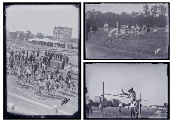 Compétitions sportives de la communauté arménienne en France. Photographies de Krikor Djololian-Arax. 