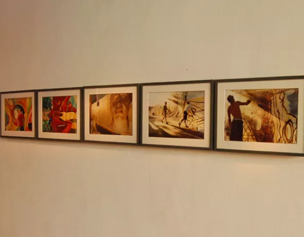 La fresque murmure, Florence Delahaye, 2000
