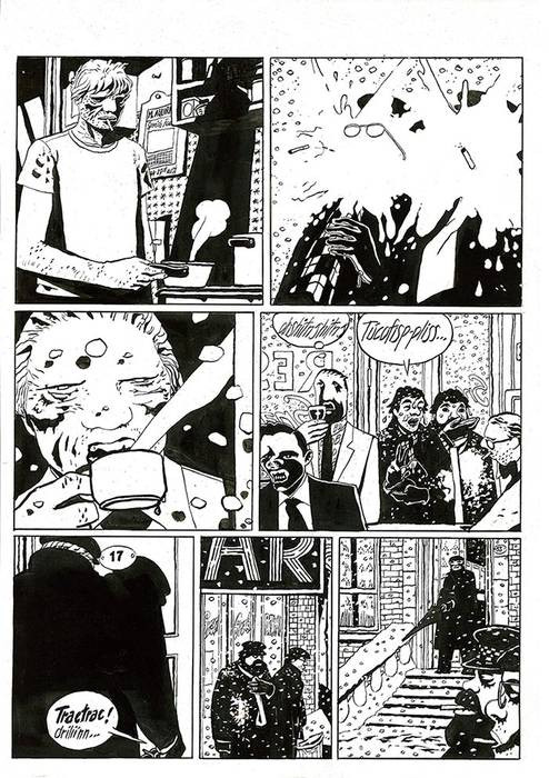 José Muñoz, Alack Sinner, tome 5, Nicaragua, planche