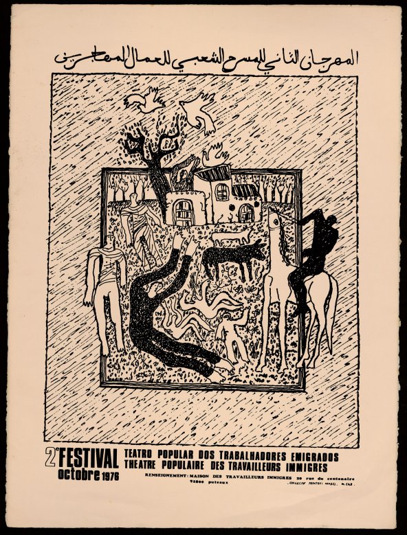 Affiche théâtre populaire