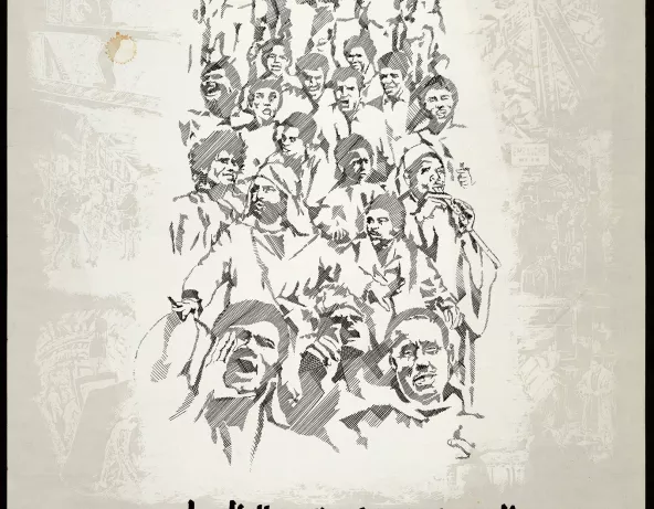 Affiche festival des travailleurs immigrés