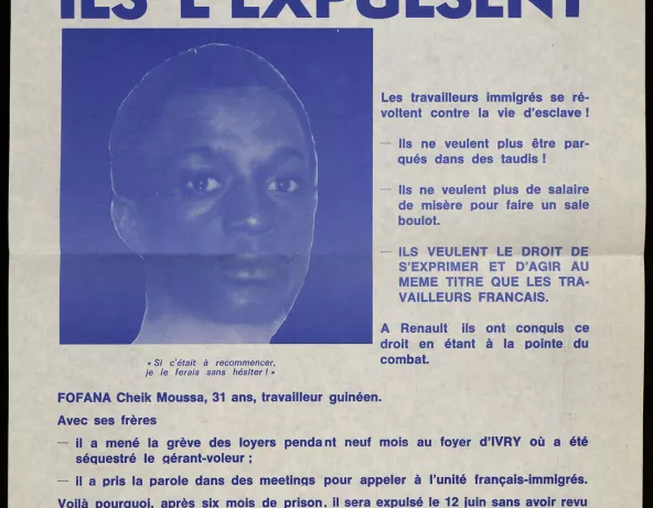 Affiche : Fofana est immigré