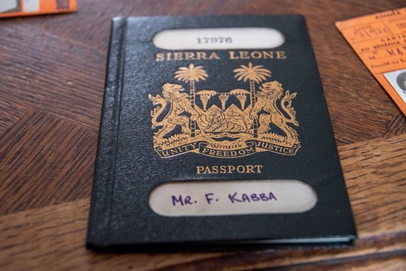 Le don de Fodé Kabba : passeport