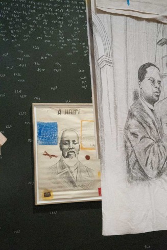 Photo de l'installation "Home to Home" de Hamedine Kane 