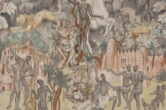Photo de la fresque 