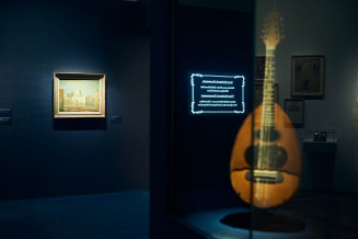 Salle de l'exposition Juifs et musulmans de la France coloniale à nos jours