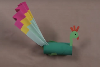 Les tutos du Palais : le paon