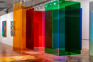 Carlos Cruz-Diez, Labyrinthe de Transchromie B