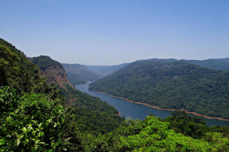 Paysage des Ghâts occidentaux