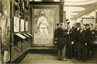 Visite en 1931 à l'ouverture du musée