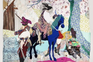 Małgorzata MIRGA-TAS, "Out of Egypt", 2021, patchwork. 