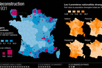 Reconstruction - 1931 © Atelier de cartographie de Sciences Po : Marie-Françoise Durand, Benoît Martin, Patrice Mitrano 