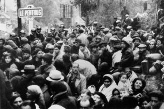 David Seymour, La Retirada. Le Perthus, à la frontière franco-espagnole, février 1939