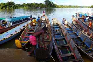 Grand Santi, 2010 © Frédéric Piantoni / Musée des cultures guyanaises.