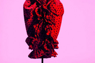 Balenciaga, ensemble robe et cape, passage n° 88, printemps-été 1962 © Collection Paalis Galliera. Photo : Spassky Fischer