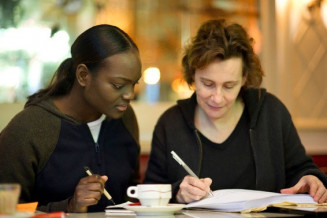 Aya Cissoko et Marie Desplechin © Jean Baptiste Pellerin