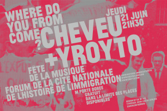 Affiche Concert Cheveu + Yroyto