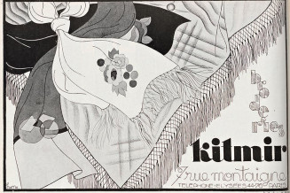 Encart publicitaire de la maison Kitmir © BNF
