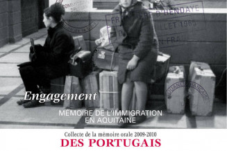 Couverture du CD sur les migrants portugais