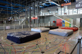 Trampolin 1 2 3 4 5, Shen Yuan. Photo Hervé Véronèse