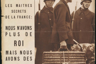 Couverture du magazine Vu du 26 juin 1935, “Une grande enquête sur les refoulés et les expulsés : parias de l’Europe”