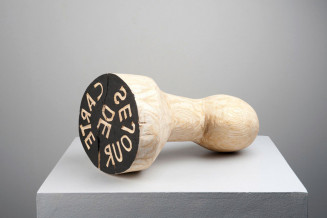 Barthélémy Toguo, Carte de séjour (tampon), 2010