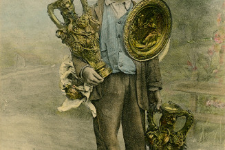 Petit italien, marchand ambulant