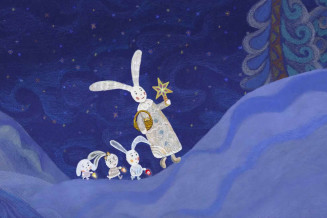 les lapins des neiges