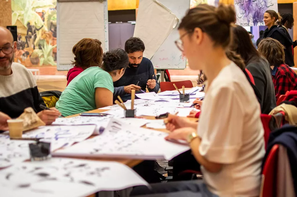 Atelier de calligraphie