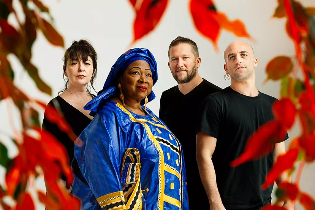 Mah Damba et le trio La Litanie des Cimes