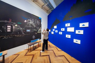 Photo de l'installation "Home to Home" de Hamedine Kane