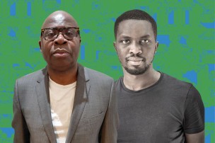 Mohamed Mbougar Sarr et Boniface Mongo-Mboussa