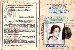 Passeport argentin de Frida Rochocz (1976)