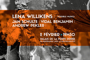 Affiche concert Lena Willikens 02/02/2019