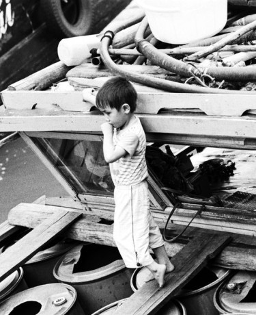 Photo d'enfant au Vietnam