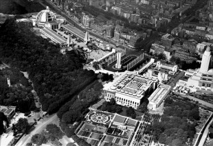 Vue aérienne de l’Exposition coloniale de 1931