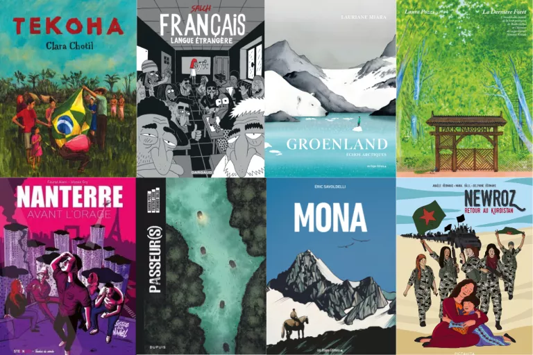 Couverture des BD de la sélection