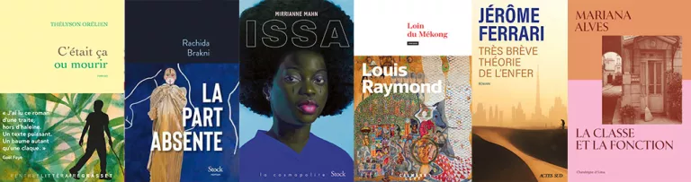 Couvertures des livres de la selection