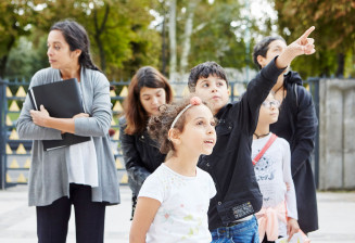 Enfants au Palais