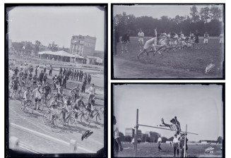 Compétitions sportives de la communauté arménienne en France. Photographies de Krikor Djololian-Arax.