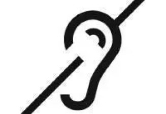 logo des déficiences auditives