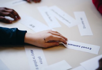 Photographie pour illustrer la visite "autour de la langue"