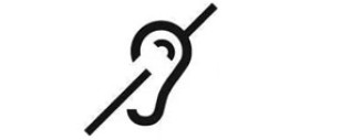 Logo des déficiences auditives