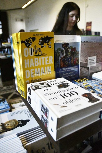 Vus de la boutique du Palais